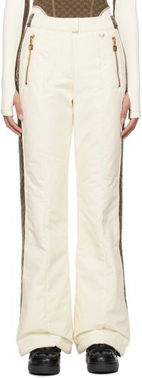 Balmain Off-White Ski Pants
