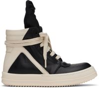 Rick Owens Kids Black Porterville Geobaskets Sneakers