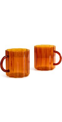 FAZEEK Wave Mugs Amber One Size