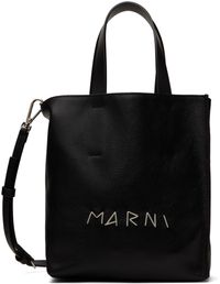 Marni Black Museo Soft Mini Tote
