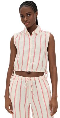 Birds of Paradis Ivy Shirt Pomme Stripe S