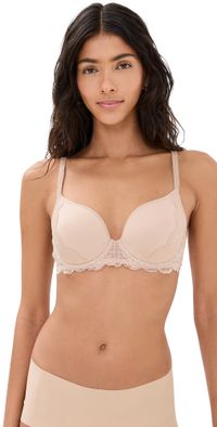 Simone Perele Reve 3D Plunge Bra Nude 38D