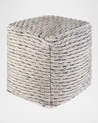 Lanier Woven Pouf
