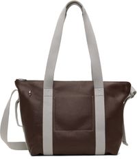 Rick Owens Brown Hollywood Trolley Tote