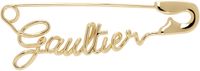Jean Paul Gaultier Gold 'The Gaultier Safety Pin' Earring