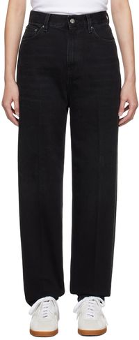 TOTEME Black Tapered Jeans