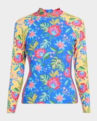Rumba Mix Long-Sleeve Surf Shirt