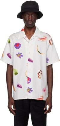 PS by Paul Smith Off-White Casual Fit Shirt