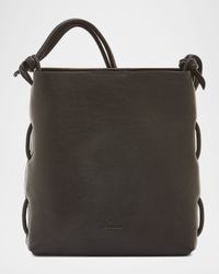 Snodo Knot Leather Shoulder Bag