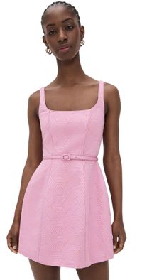 ALEXIS Bijoux Dress Rose Illusion M