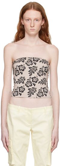 THIRD FORM Beige 2.0 Tube Top