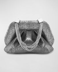 Gea Palma Metallic Vegan Fabric Clutch Bag