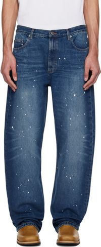 A.P.C. Blue Relaxed Jeans