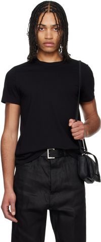 Rick Owens Black Hollywood Short Level T-shirt
