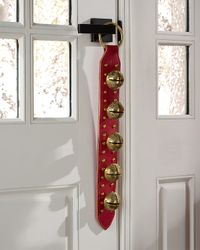 5 Solid Brass Bells Door Knocker Christmas Decoration