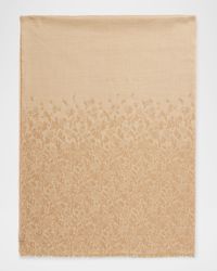 Printed Cashmere-Silk Scarf