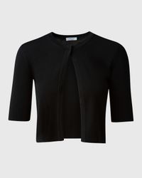 Half-Sleeve Short Cardigan