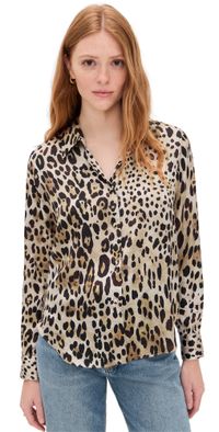 MISA Celine Top Leopard Print S