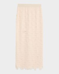 Brianna Layered Midi Skirt