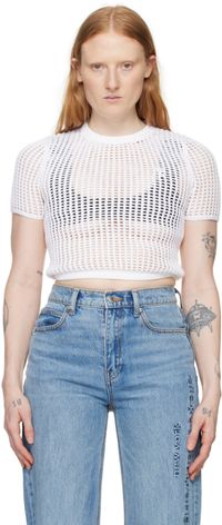 alexanderwang.t White Cropped T-Shirt