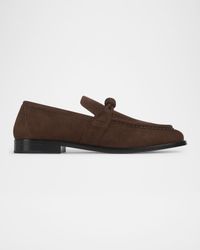 Men's Astaire Suede Knot Loafers