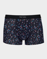 Men's Paulines Mini Fish-Print Boxer Briefs