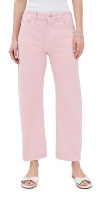 Madewell 5 Pocket Darted Barrel Leg Jeans Subtle Blossom 31
