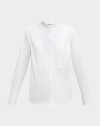 Naya Collared Long-Sleeve Top