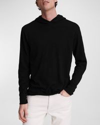 Men's Flame Jersey Pullover Hoodie