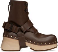 Marsèll Brown Bottone Boots