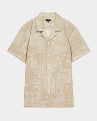 Men's Maverick Patchwork Camp Shirt