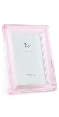 Tizo Design Cryrstal Glass Picture Frame Pink 4x6 Pink One Size