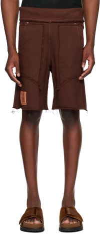 YAKU Brown Ralien Shorts