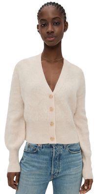 Jenni Kayne Cashmere Peyton Cardigan Warm Ivory S