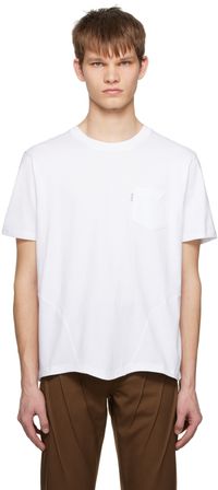 Juntae Kim White Corset T-Shirt