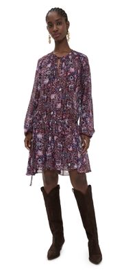 Isabel Marant Étoile Bess Dress Plum 44
