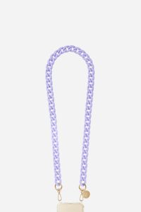 La Coque Francaise - Chaîne de téléphone en résine - Taille Unique - Violet
