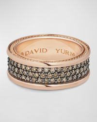 Men's Streamline 3-Row Diamond Band Ring