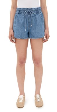 Veronica Beard Jean Nessie Dolphin Hem Shorts Amethyst Frost S