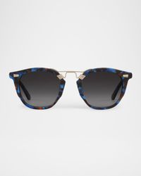 Beau II Acetate & Stainless Steel Square Sunglasses