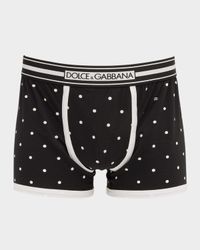 Men's Jersey Polka Dot Boxer Briefs