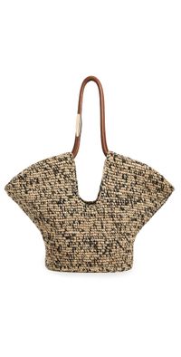 Zimmermann Goldentime Medium Tote Natural Mouline One Size