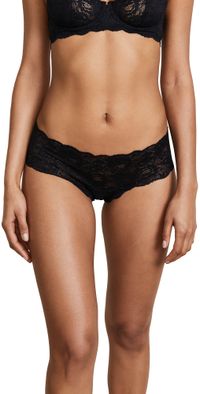Cosabella Never Say Never Hottie Boy Shorts Black L/XL