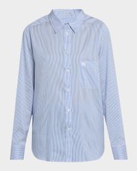 Catalina Striped Button-Down Shirt