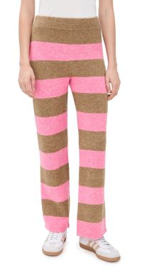 Faherty Apres Alpaca Wool Blend Pants Pink Spritz XL