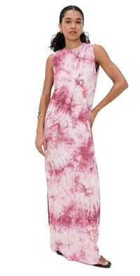 87Origins Adire Temi Dress Red/White 12