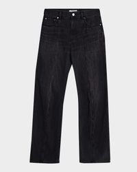 Men's Center-Seam Straight Leg Jeans