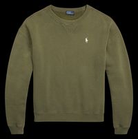 Polo Ralph Lauren - Sweat droit en coton mélangé - Taille L - Vert