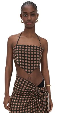 OAS Avonlea Crop Top Blush Lumo M/L