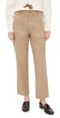 Polo Ralph Lauren 16/1 Cotton Sateen Ankle Straight Pants Khaki 4